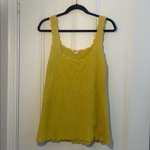 Anthropologie Sweater Knit Tank - L